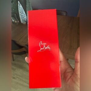 Christian Louboutin Vibrant Red Packaging